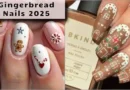 Gingerbread Nails 2025