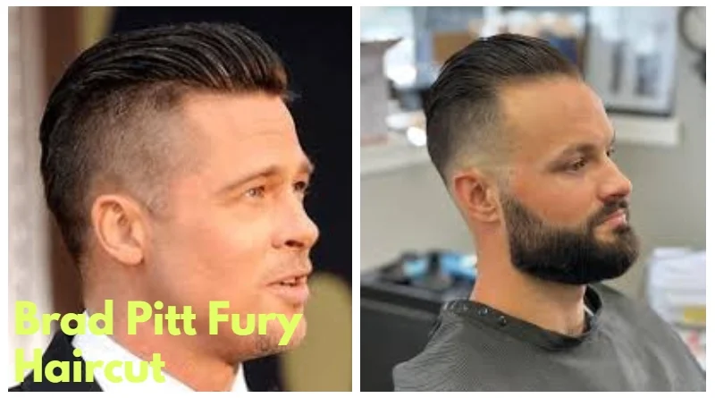 Brad Pitt Fury Haircut