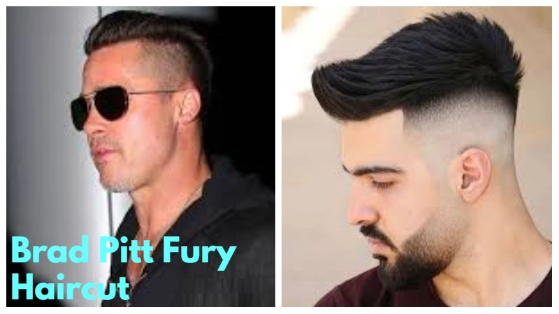 Brad Pitt Fury Haircut