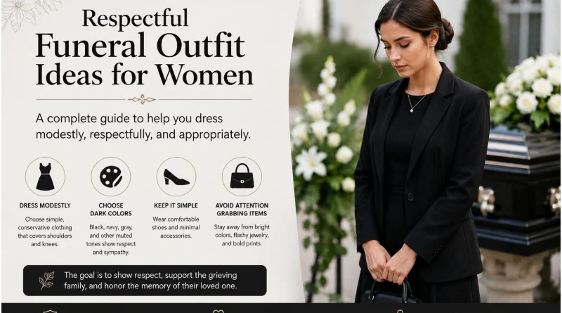 what to wear to a funeral woman